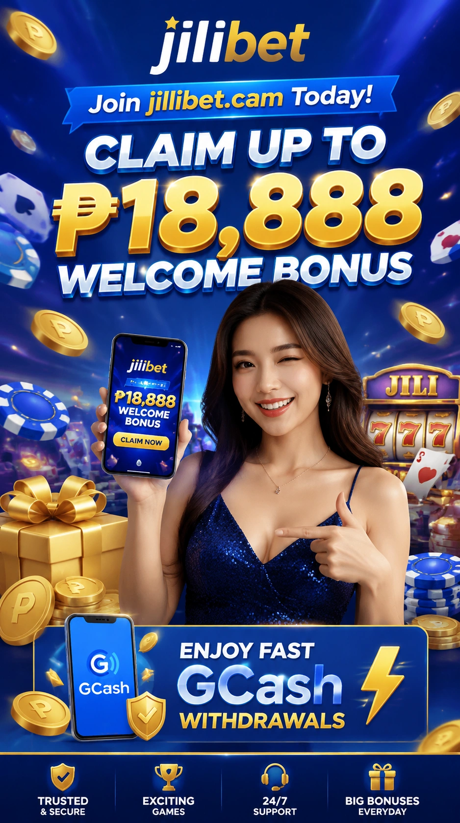 JILIBET game category navigation visual